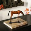 Modern Minimalist Luxury Decorative Piece Thousand-Mile Horse Ornament Home Decor Living Room & Study Accent Desktop Ornament