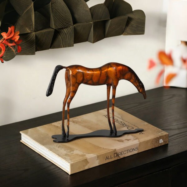 Modern Minimalist Luxury Decorative Piece Thousand-Mile Horse Ornament Home Decor Living Room & Study Accent Desktop Ornament