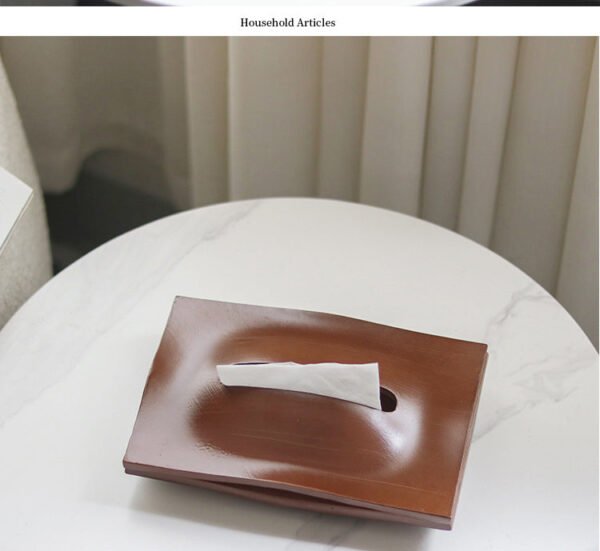 Children's Room Sample Unit Abstract Tissue Box Decor Hotel & Homestay Japanese Cartoon Style Dorayaki Tissue Dispenser Ornament