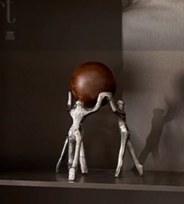 Modern Minimalist Creative Earth-Protecting Ornament Model Room Decor Study Arrangement Display Bookshelf Accent