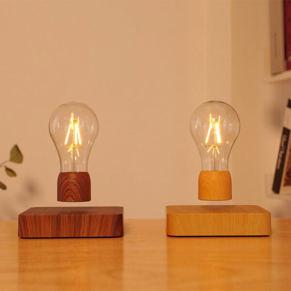 Magnetic Levitation Bulb: A Niche, Sophisticated Gift Table-Top Essential for Ambiance Lighting Creative, Unique Bedroom LED Night Light