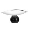 Creative Minimalist Black-and-White Patchwork Sphere Fruit Bowl Tray Decorative Accent Piece Living Room & Dining Room Soft Furnishings Home Decor Ornament