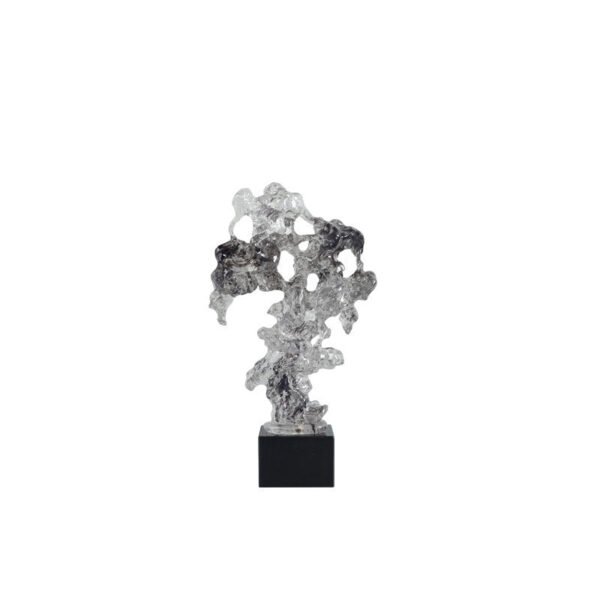 New Chinese-Style Creative Ink-Washed Taihu Stone Decorative Piece Model Home Bookshelf, Coffee Table, TV Cabinet Hotel Soft Furnishing Decorations