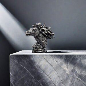 Nordic-Style Creative Vintage Horse Head Ornament Home Decor, Bookshelf, Office Desk Ornament Crafts Decor