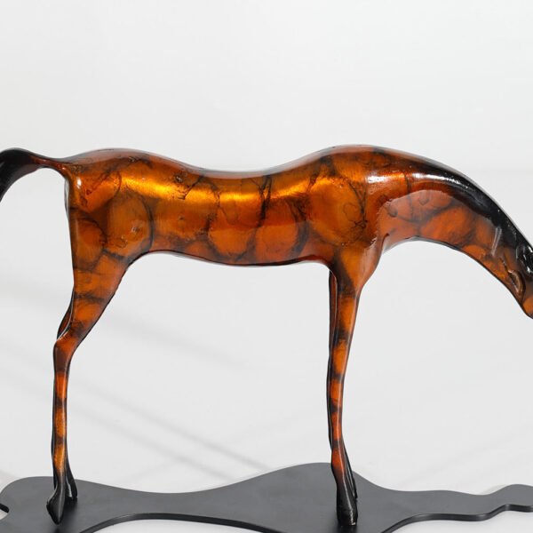 Modern Minimalist Luxury Decorative Piece Thousand-Mile Horse Ornament Home Decor Living Room & Study Accent Desktop Ornament