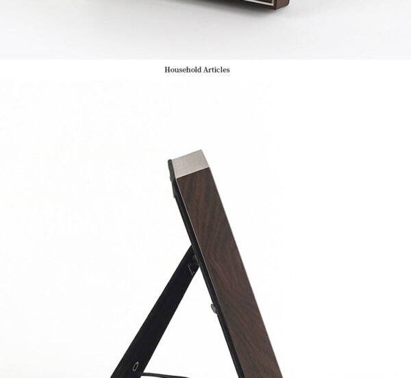 Modern Minimalist Nordic Light Luxury Artistic Swirl Pattern Picture Frame 7-Inch Decorative Piece Showroom Living Room Bedside Table Photo Frame Ornament