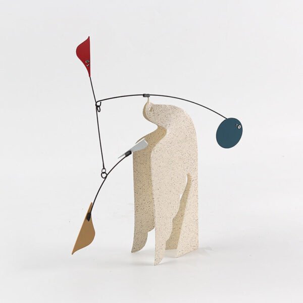 Nordic Minimalist Luxury Animal Bird Balance Metal Art Decorative Piece Model Unit Sales Office Living Room Ornament