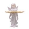 Nordic Prayer Girl Angel Metal Tray Storage Decorative Piece Nail Salon & Cosmetics Store Storage Decorative Display