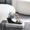 Nordic Creative Sports Puck-Pushing Figure Ornament Living Room, Bedroom, Entryway, Study, Model Home Home Decor Sculpture