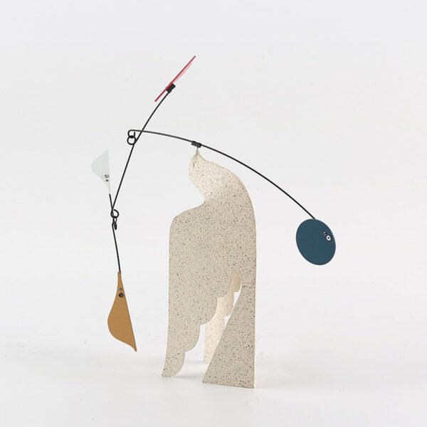 Nordic Minimalist Luxury Animal Bird Balance Metal Art Decorative Piece Model Unit Sales Office Living Room Ornament