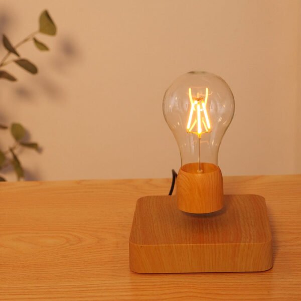 Magnetic Levitation Bulb: A Niche, Sophisticated Gift Table-Top Essential for Ambiance Lighting Creative, Unique Bedroom LED Night Light